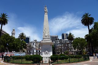 03 Piramide de Mayo Pyramid Celebrates The Start Of The War For Argentine Independence May 25 1810 Plaza de Mayo Buenos Aires.jpg